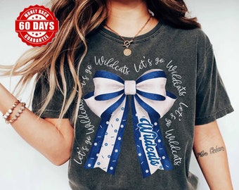 Bow Mascot Custom Shirt, cheerleading shirts, cheer mom shirt, cheer shirt, personalized Mascot Shirt, School Spirit Mascot Shirt Team,