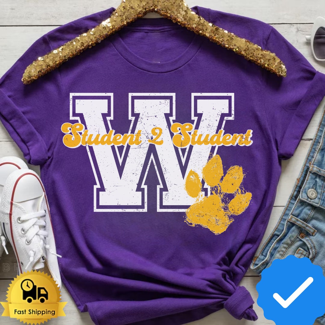 Purple up for Student 2 Student Shirt, Military Children Awareness