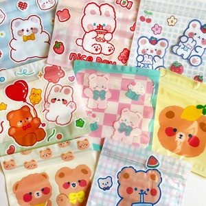 16 かわいいバッグ / 収納バッグ / ミニギフトバッグ / ギフトバッグ / 収納バッグ / ビニールバッグ / ウサギバッグ / クマバッグ