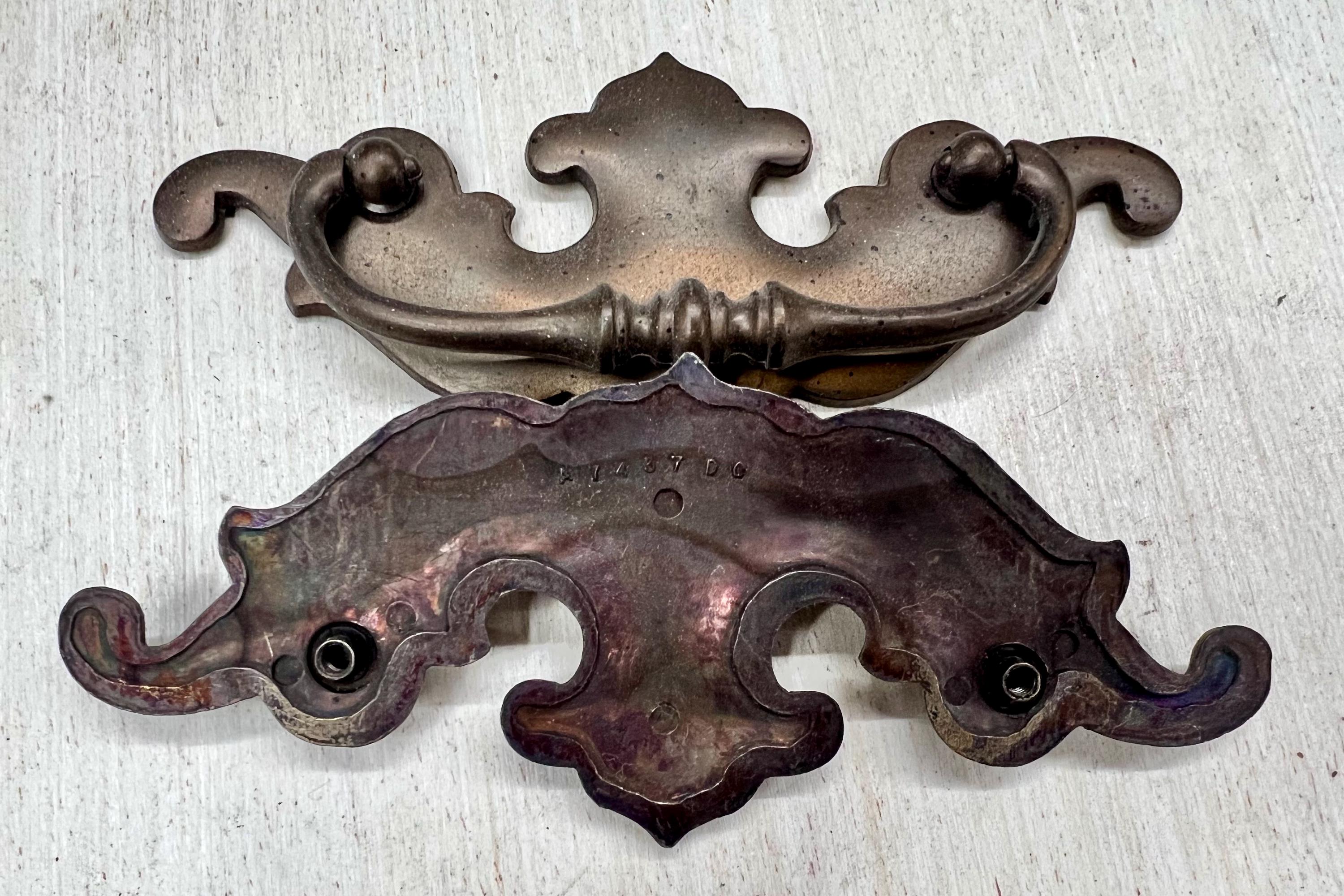 Batwing Drop Pulls - VTG Brass - Set of 2 - C/c 3.5” - Etsy
