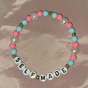 SELF MADE Trans Pride Bracelet