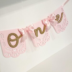 Cielito Lindo High Chair Banner Talavera Theme Mexican Party Decor Papel Picado Primer Cumpleaños