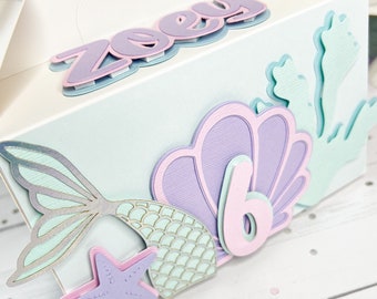 Under the Sea Cake Topper Mermaid Birthday Sea Party Birthday Girl ...