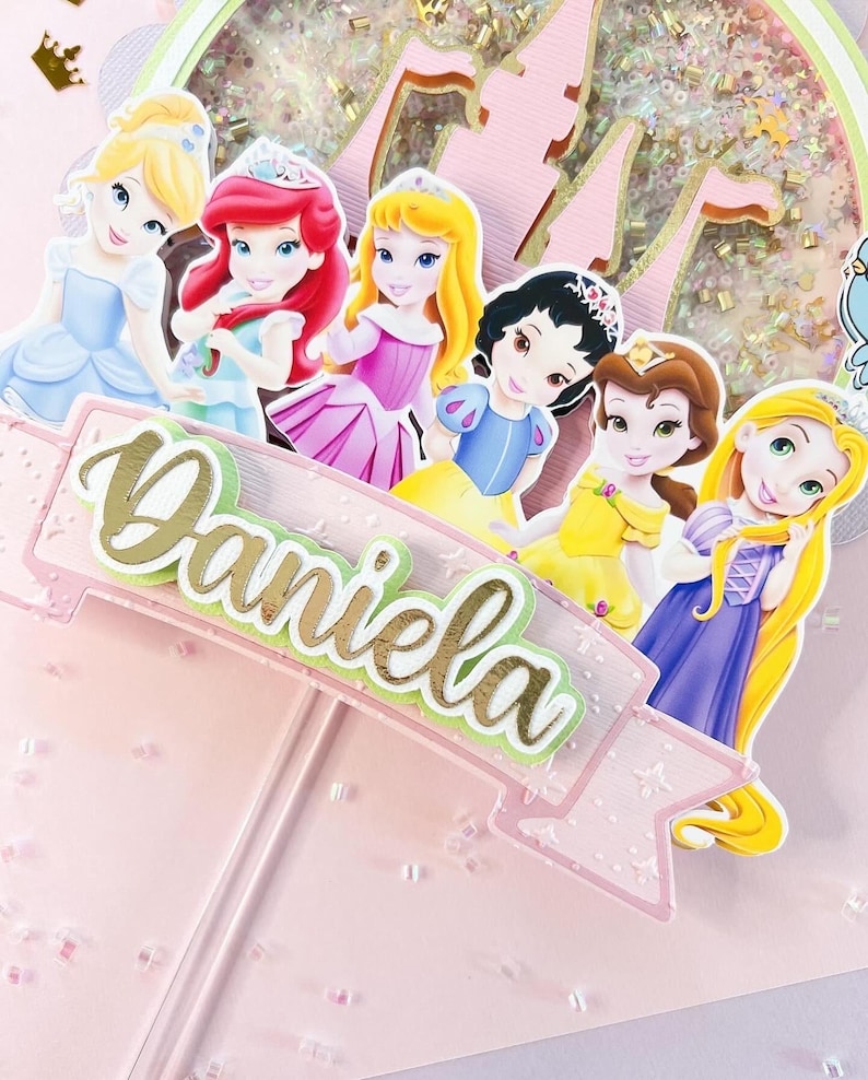 Baby Princess Inspired Cake Topper - Etsy