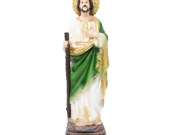 MrcjSales - St. Judas Original Statue | Iconic Figure in Multiple Sizes | Durable Resin | Ideal for Home, Church, Gifts