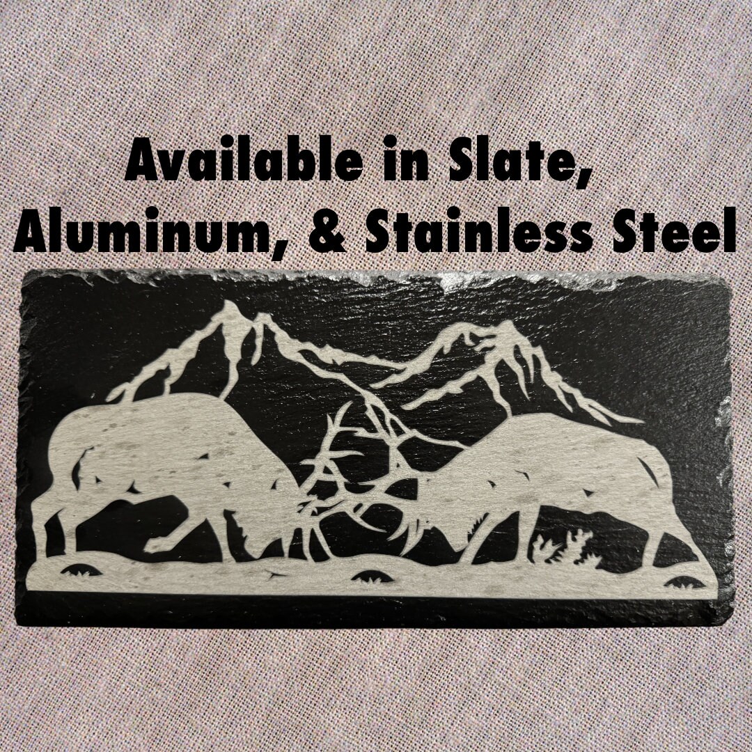 Fighting Elk - Magnetic Decorative Tile for Harman P Series - Available ...