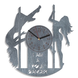 SVG de pole dance, SVG de bailarina, silueta de bailarina, corte láser en madera contrachapada, proyectos Xtool, archivo de máquina CNC, diseño Glowforge, descarga instantánea