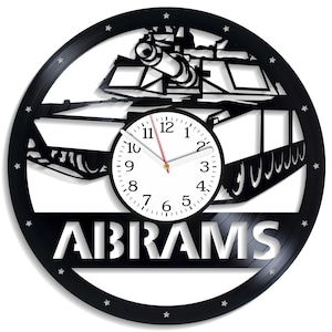 Tank Laser Cut, Army SVG, Military Vehicles, Plasma Cutting, Vector Files CNC, Instant Digital Download, Vinyl Record Cutout, Clock Template