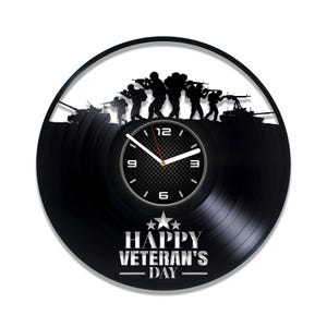 Veterans Day SVG, US Army SVG, Soldier Silhouette, Vector Files, Laser Cut Clock, Cricut Design, Instant Download, Veteran Gift