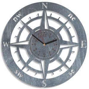 Nautischer Kompass SVG, Compass Rose Art, Laser Vorlage, Metall schneiden, Glowforge Design, CNC Crafts, Uhr Vektor, Xtool Projects