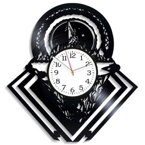 Iceberg SVG, Antartide SVG, Polo Nord SVG, Arte artica, Taglio laser, Orologio Cricut, File vettoriali, Disegni CNC in metallo, Download digitale