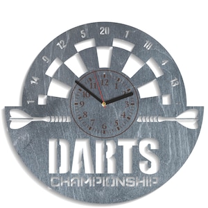 Darts SVG, Dartboard SVG, Ziel SVG, Laserschneiden, Uhrendesign, sofortiger digitaler Download, Glowforge Projekte, Cnc Fräser Handwerk