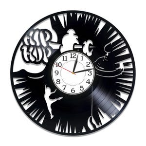 Hip Hop Dancing SVG, Orologio tagliato al laser, Breakdance SVG, File di taglio del legno, Segnale al plasma CNC, Design Cricut, Download digitale istantaneo