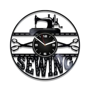 Nähmaschine SVG, Tailor SVG, Schallplattenausschnitt, Laser fertige Dateien, Cricut Schnitt Vorlage, Metallhandwerk, Sofort Download