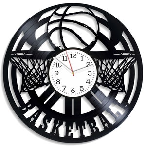 Conception de basket-ball SVG, fichiers découpés au laser en métal, projets de routeur CNC, vecteur de sport, ballon de basket-ball SVG, téléchargement numérique, horloge Cricut
