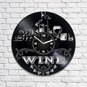 Cartello in metallo per vino, bevanda SVG, file di taglio laser per alcol, download digitale, disegno vettoriale, ritaglio di dischi in vinile, artigianato Cricut, modelli CNC