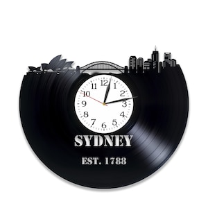 Sydney City SVG, Skyline Silhouette, Laser Ready Files, Australia Decor, Plywood Cricut Cutting, Xtool Design, Instant Download