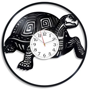 Tortoise SVG, Turtle Laser Cut File, Reptile Art, Vector Clock, Plasma Cut Metal Signs, Animal Designs, CNC Projects, Instant Download