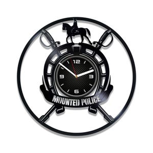 Mounted Police SVG, Officer SVG, Horse Silhouette, Laser Ready Files, Vinyl Record Cutouts, Cricut, Glowforge, CNC, Digital Download