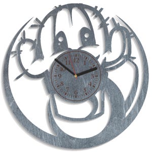 Cactus lindo SVG, diseño de suculenta, vector de planta en maceta, reloj cortado con láser, diseño de Xtool, Cricut Craft, corte por plasma de metal, descarga instantánea
