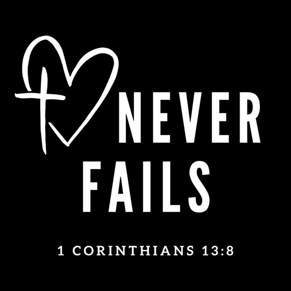 Love Never Fails - Corinthians - Bible Quotes