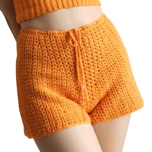 Crochet V Shorts Pattern for Summer Days, Festival, Beachwear