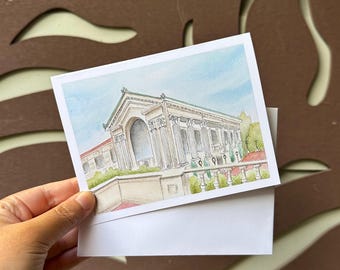 Greeting Card - UC Berkeley Doe Library - Stationery