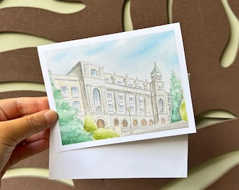 Greeting Card - UC Berkeley Wheeler Hall - Stationery