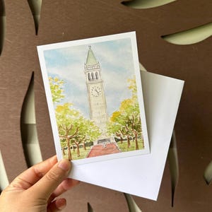 Greeting Card - UC Berkeley Campanile Esplanade - Stationary
