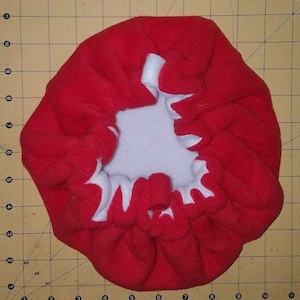 Funda reversible de vellón antibolitas para cinta de correr: doble capa - Tapas de 30 cm