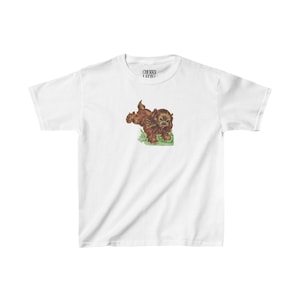 Cocker Spaniel Baby Tee, Puppy Tshirt, Cottagecore Coquette, Vintage Tee, Trending Babytee Y2k, Cute Preppy Shirt, Aesthetic Baby Tee Women