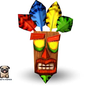 aku/aku！キャンバスアート Aku Aku Decor - Etsy