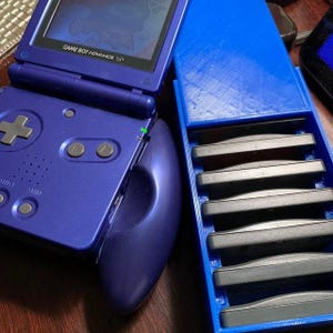 任天堂ゲームボーイアドバンス OEMPros オリジナルカスタムゲームカートリッジトラベルケース