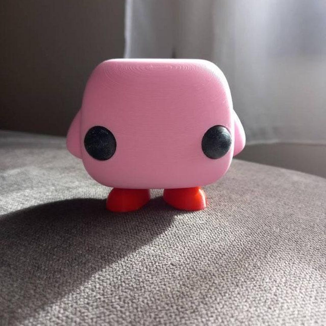 3D Printed Kirby Funko Pop Figure: Super Smash Bros