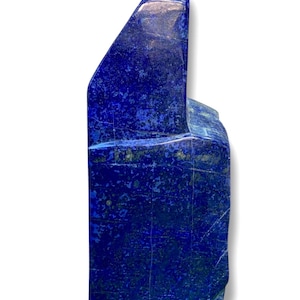 11.6 kg Insanely High Quality Deep Blue Lapis Lazuli Freeform + Standable Lapis Freeform, Afghan Origin - Home Decor Collector Choice Big