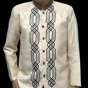 Premium Coat Barong Embroidery for Men