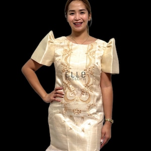 Men's Short Sleeve Modern Barong (1 Color) - Etsy