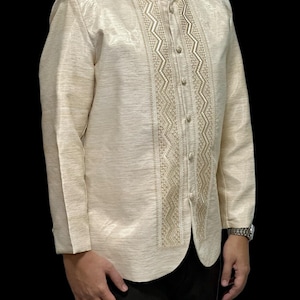 Premium Coat Barong Embroidery for Men