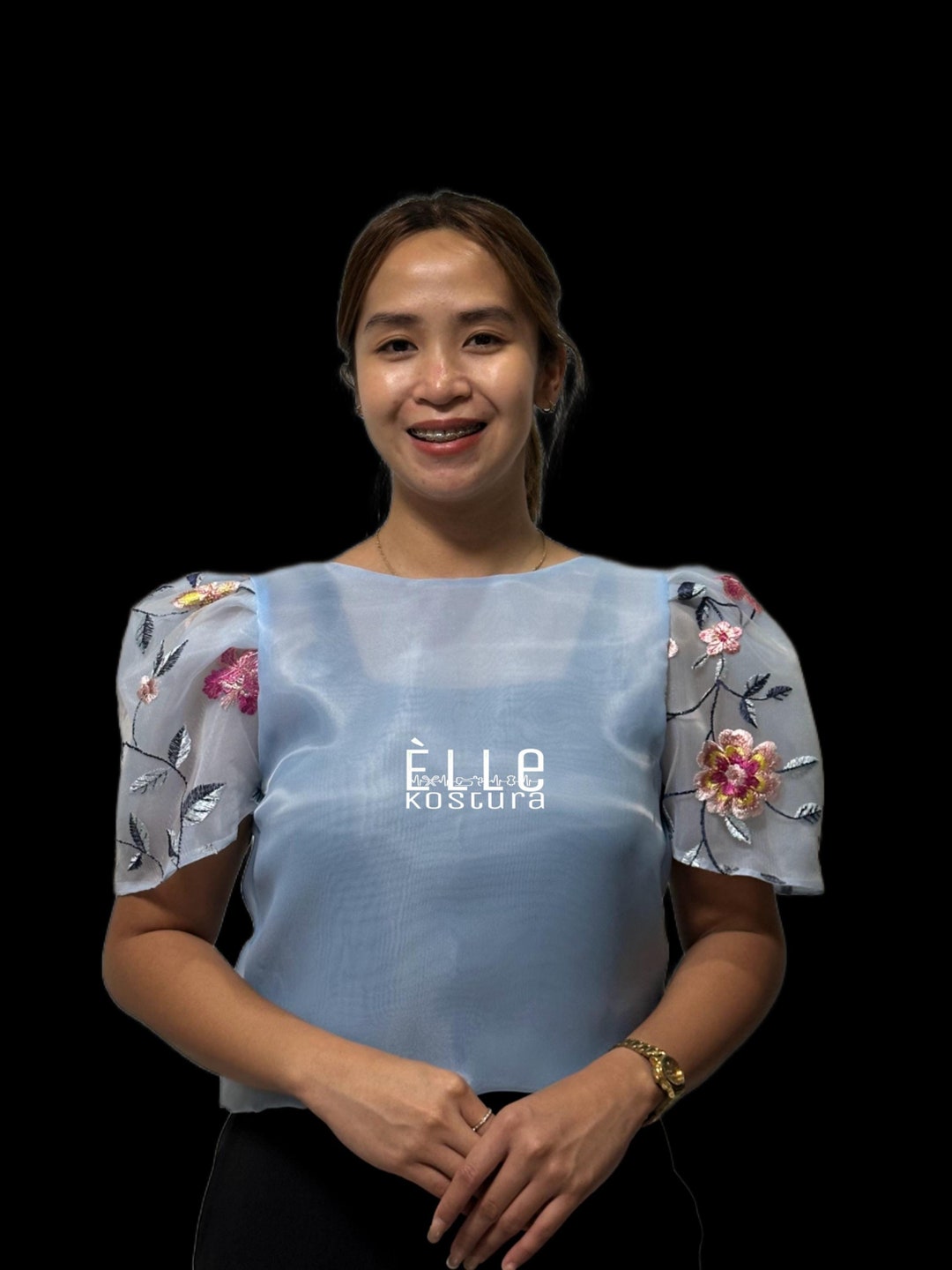 Daulina-F Top - Dark Grey