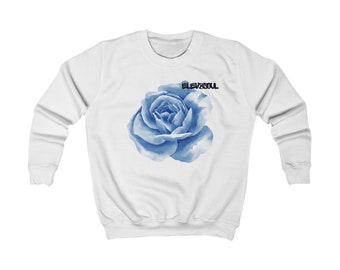 Rose opvallen kindersweatshirt