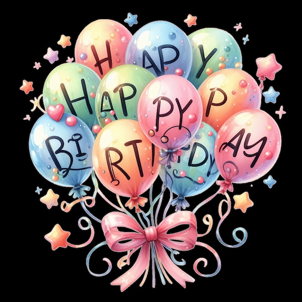 Happy Birthday Clipart - Birthday(5) PNG