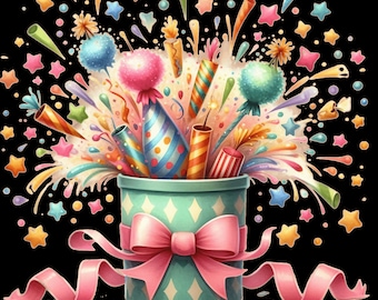 Clipart De Feliz Aniversário - Aniversário (5)PNG