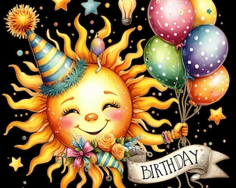 Clipart De Feliz Aniversário - Aniversário (5)PNG