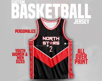 Custom Sublimated Basketball Jersey: Personalized Team Uniform