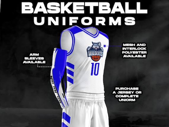 Basketball Team Jersey Uniform Team Shirt Reversible Name Number Jersey Uniform Tank Top Adult Women Youth Kids Basketball Shorts