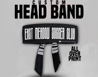 Custom Sublimated Mesh Headband: Personalized Sport Team Headwear