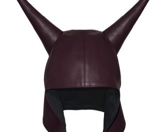 Black Devil Horns Dunce Hat/Cap/Mask (Playboi Carti hat, Ecco2k's