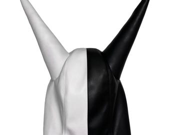 絶対一番安い Split Exclusive Hat/cap/mask Dunce Horns Devil Black/white 帽子