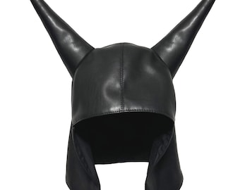 Black Devil Horns Dunce Hat/cap/mask (playboi Carti Hat