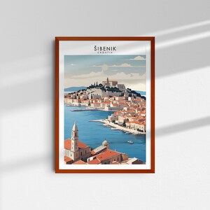 Šibenik Croatia Poster Wall Art